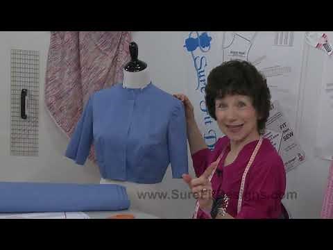 Reducing Sleeve Cap Ease by Sure Fit Designs