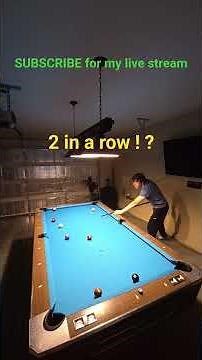 Low fargo — 3rd Puzzle Attempt #billiards #pool #8ball — After lesson from ‪@JoshBurbulPool‬