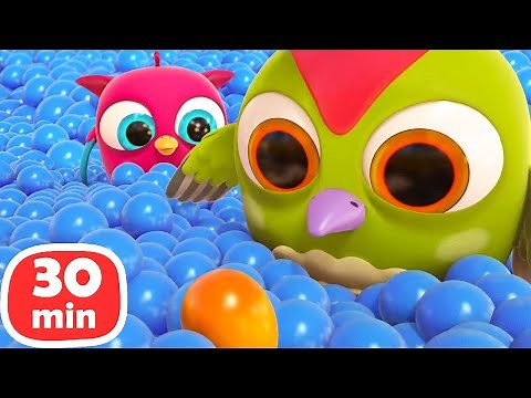 Os Melhores episódios do Desenho infantil com os passarinhos! Hophop e Bianca. Animação