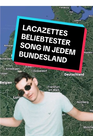 Lacazettes beliebtester Song in jedem Bundesland