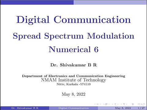 Spread Spectrum: Numerical 6 (Fast FH-MFSK)