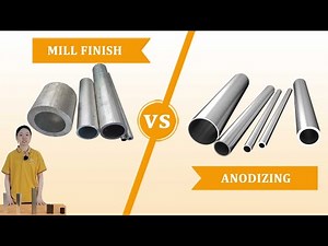 Mill finish VS Anodizing Aluminum #wellste