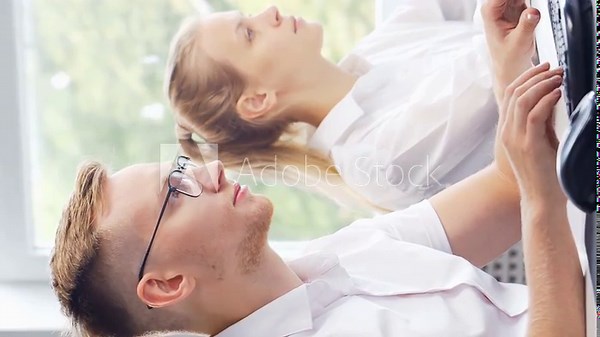 Diverse team of young professionals is working in the e-mail support center. Working day of sales managers in office. Business, telephone consulting and problem solving concept.