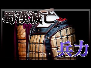 蜀漢建国から滅亡までの兵力の推移