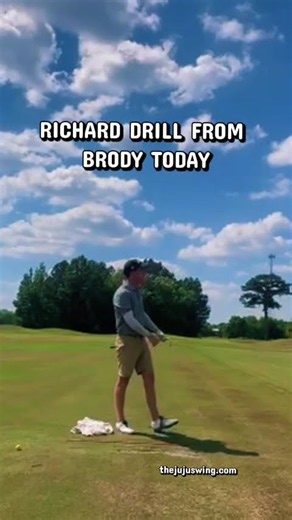 Excellent Richard Drill - The Juju Swing®️ #golf #golfswing #golfdrill
