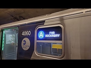 NYC Subway R211 A Train Full Ride! (Inwood - 207 St - Far Rockaway - Mott Ave)