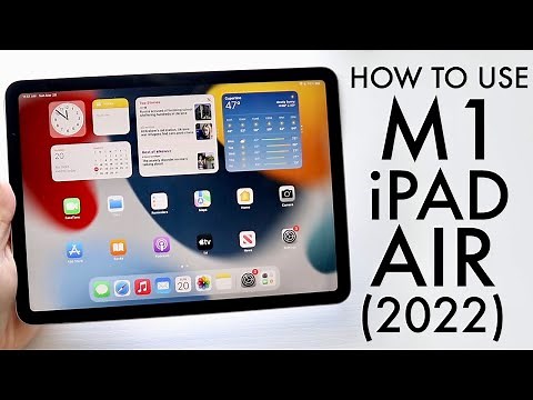 How To Use Your M1 iPad Air 5 (2022)! (Complete Beginners Guide)