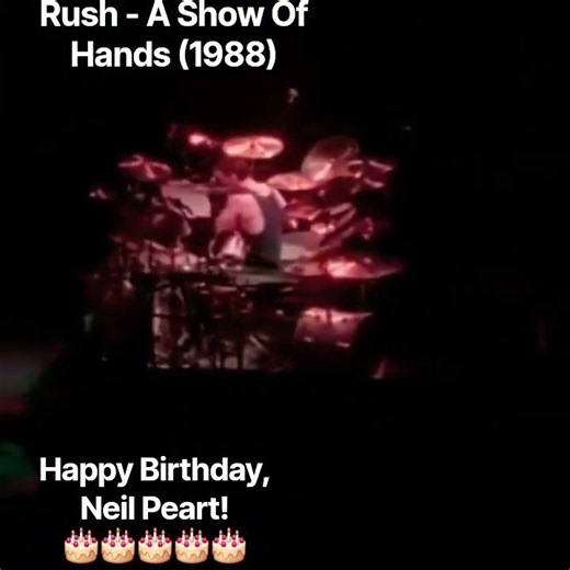 Neil Peart Drum Solo 1988 #neilpeart #rush #rushlive