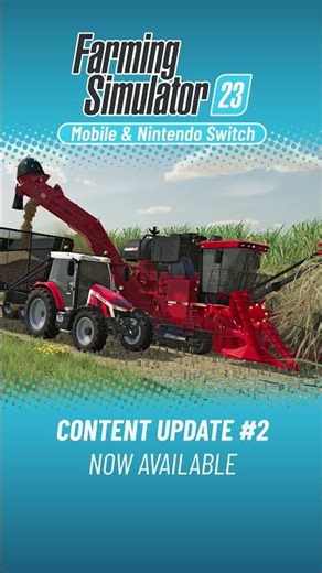Content Update #2 Available Now for Farming Simulator 23.