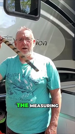 RV SLIDE-OUT MEASURE STICK for RV Slide-Out Clearance - How to Measure and Avoid Hits #rvshorts