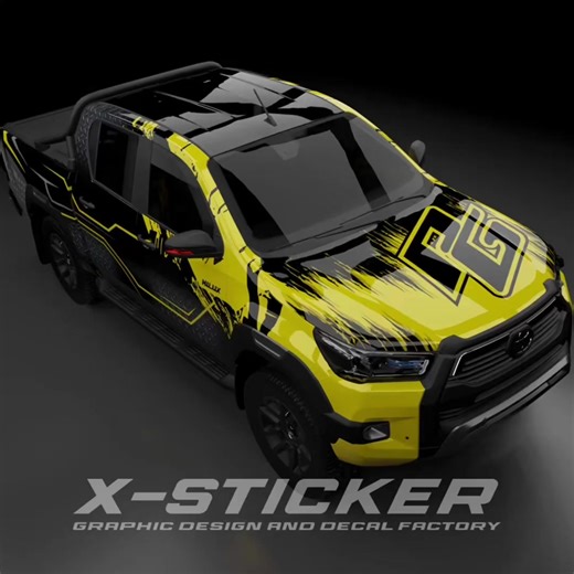Hilux Full Body Decal Sticker