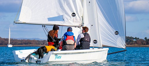 RS Toura - Modern, Cruising, Adventure, Family Sailing Dinghy - RS Sailing