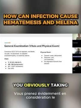 How Can Infection Cause Hematemesis and Melena