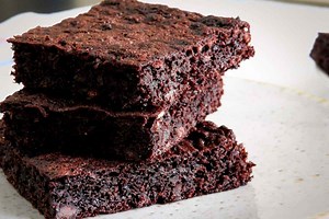 Brownie sin TACC: sin harina y sin azúcar