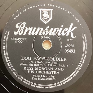 Russ Morgan And His Orchestra - Dogface Soldier / Don't Cry Sweetheart