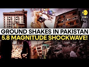 Pakistan Earthquake LIVE: Pakistan Shaken By Quake; Buildings Tremble, Panic Spreads | WION LIVE