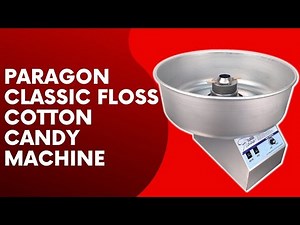 Paragon Classic Floss Cotton Candy Machine with Metal Bowl Review