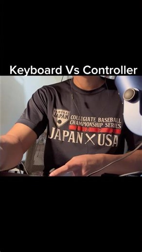 ASMR Keyboard Vs Controller #asmr