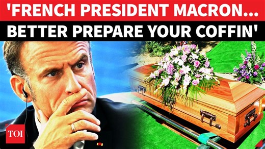 ‘Your coffin…’: #Israeli rabbi issues death threat to #EmmanuelMacron over #Palestine statehood move A rabbi believed to be living in Israel issued a death threat to #French president Emmanuel Macron. According to Le Parisien, France launched a criminal investigation after launching a furious verbal attack on Macron. In a now unlisted #YouTube video, the man identified as Rabbi David Daniel Cohen accused Macron of rewriting history by planning to recognize Palestine. He also said, “This French p