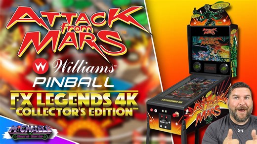 AtGames FX Legends Pinball 4K Attack From Mars Collector's Edition Announced!