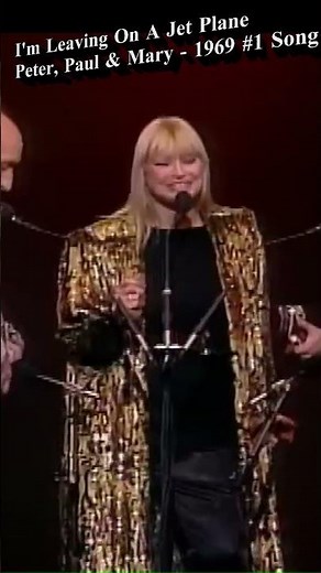 Peter, Paul & Mary - Leaving On A Jet Plane (1969 #1 Song) #shorts #60smusic #retro #jukebox