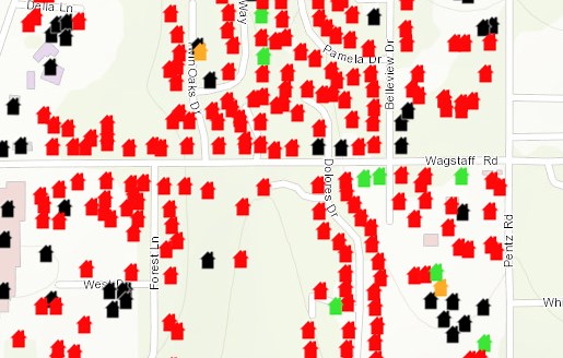 Camp Fire: New map shows hundreds of homes destroyed