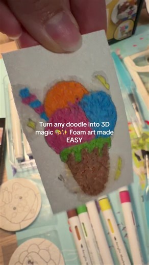 Transform Your Doodles into 3D Foam Art