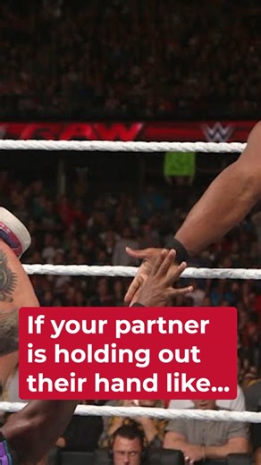 The secret hand signal all wrestlers must know