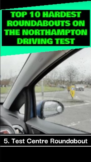 Test Centre Hatch Marking Roundabout POV