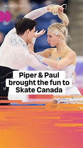 'Shantay, you stay' Ice dancers Piper Gilles & Paul Poirier brought the fun and the 'slay' to their rhythm dance at Skate Canada International, skating to Supermodel by Ru Paul The duo are in first place after the rhythm dance with fellow Canadians Lajoie & Lagha in 4th and Lauriault & Le Gac in 7th Watch the free dance on Sunday at 1:40 PM ET on CBC Gem | CBC Olympics