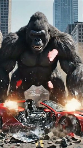 Kingkong destroying the City | Epic Monster Attack #Shorts