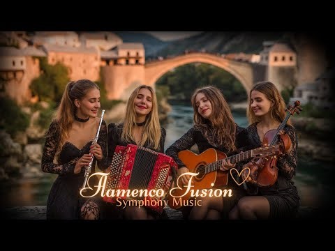 Cascading Harmony Fusion | Flamenco Guitar, Sax, Violin & Flute Cinematic