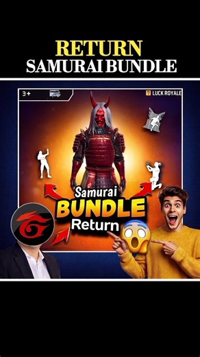 ff samurai bundle return 😱