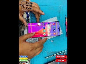 Samsung Galaxy note 20 Ultra👈LCD Replacement✅with Frame 100% Oled original Display✅Fast Fingerprint🔥