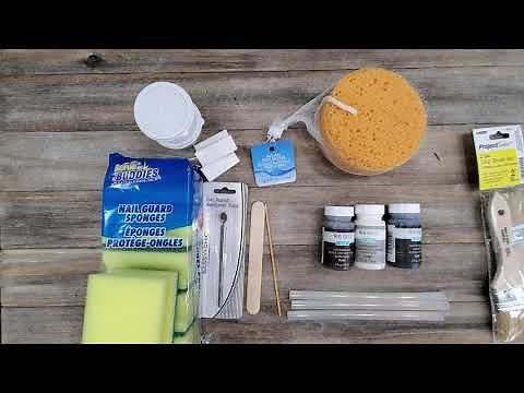 Getting started painting foam core