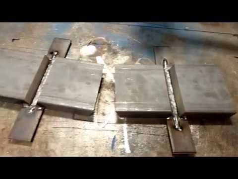 Welding Distortion Part 1 - Fewer Passes... Get it Hot, Keep it Hot.