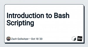 Introduction to Bash Scripting
