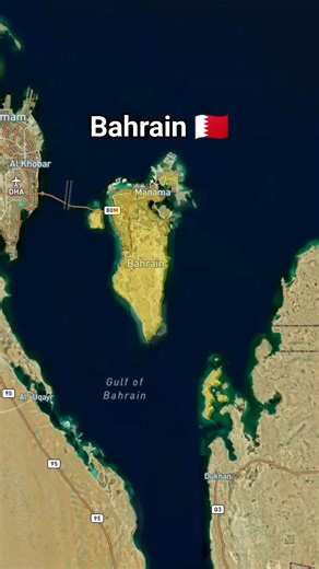 BAHRAIN BORDER MAP #bahrain #বাহরাইন #ইরান #iranisraelconflict #gulf #middleeast #politics #iranisraelwar | Explore Oman
