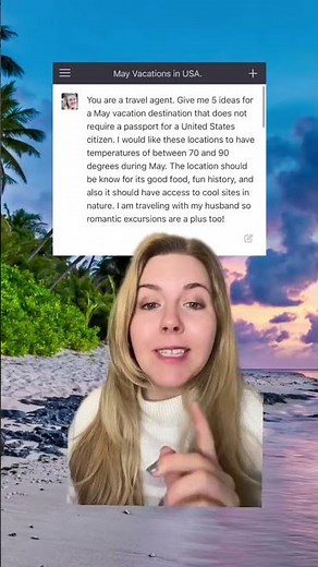 How to plan a vacation with ChatGPT and make a travel itinerary