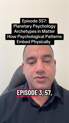 EPISODE 357 — PLANETARY PSYCHOLOGY: ARCHETYPES IN MATTER HOW PSYCHOLOGICAL PATTERNS EMBED PHYSICALLY Archetypes are often treated as symbols, myths, or ideas inside the human mind. From a Field Mechanics perspective, archetypes are structural patterns. They are not stories. They are repeating regulatory solutions. When psychological patterns: • repeat across generations • stabilize behavior • shape coordination • persist under pressure they embed into physical systems. Archetypes express themsel