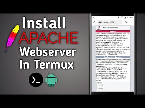 How to install apache2 in termux | Apache2 on Android