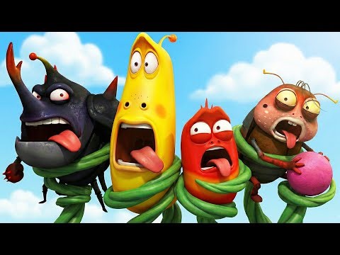 😱 OMG! 🌱 Larva & The Magic Beanstalk | Funny Larva Cartoon Animation