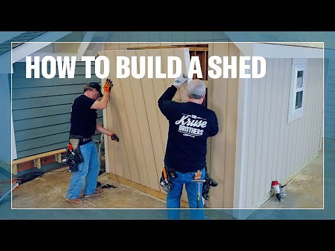 How to Build a Shed with LP® Outdoor Building Solutions®