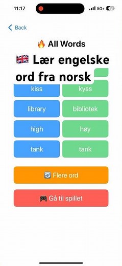 Lær engelske ord fra norsk 🇬🇧🇳🇴 | Engelsk-Norsk lydordbok #english