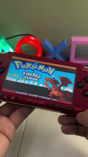 Pokemon on the PSP! #psp #nintendo #gameboy #retrogames