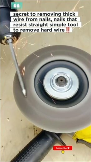 An Unusual Tool from a Regular Nail for Stubborn Wire‼️