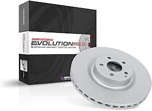 Power Stop EBR1002EVC front Evolution Genuine Geomet® Coated Brake Rotor For Volvo S60 2012-2018, Volvo S80 2007-2016, Volvo V60 2015-2018, Volvo XC70 2008-2016 [Model Specific]
