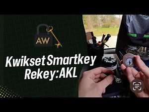 How to: Rekey Kwikset Smartkey Deadbolt!
