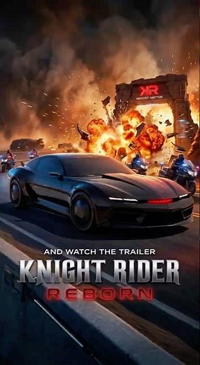 Knight Rider 2026 Reboot 🏎️💨 New Movie Trailer | KITT IS BACK (Reimagined) Action Packed