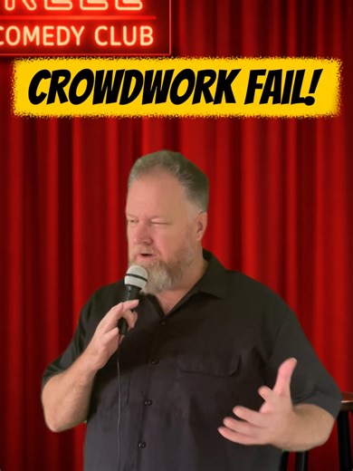 dont you hate when you start talking to the wrong person? Crowd work fail. #standupcomedy #crowdwork